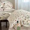 Manta de algodón tejida con patrón de nubes de grado A para otoño e invierno, adecuada para camas individuales o dobles, lavable a máquina, suave y cómoda para dormir, engrosada para abrigar, e ideal para primavera, otoño e invierno