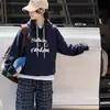 Sudadera con capucha para niña 2026 Otoño Nueva Elegante Mediana a Grande Niños Holgada Superior Pantalones de Cuadros Casuales Conjunto de Dos Piezas