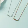 Collar de Ola para Mujer, Cadena para Clavícula Personalizada, Estilo Japonés y Coreano, Sencillo y Elegante, Creativo, Moderno, Sexy, Versátil para el Uso Diario