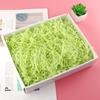 Papel plisado de rafia fina de seda, 1 kg, caja de regalo para dulces, relleno decorativo, fábrica de rafia, venta al por mayor