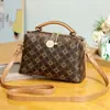 Bolso cruzado para mujer Versátil 2025 Nuevo bolso de mano de moda Bolso de hombro simple estampado Bolso tipo almohada Transfronterizo