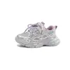 Tênis dad shoes da moda para meninas 2026 primavera e outono novo modelo infantil doce sola grossa design de nicho tênis versátil estiloso