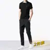 Camiseta Polo de Verano Nueva para Hombre Estilo Casual de Negocios Transfronterizo Estilo Papá Manga Corta Versátil Traje Deportivo Seda Hielo
