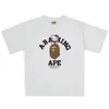 Camiseta de Manga Corta Holgada con Estampado de Letras Milo Estilo Nuevo Pe X Hellokitty25 para Hombres y Mujeres Parejas