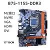 Nova placa-mã de computador desktop B75 interface 1155 disco rígido M2 CPU I3I5I7 memória DDR3 jogo DNF