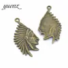 YuenZ Accesorios para joyería DIY Colgante de aleación india Colgante pequeño de aleación retro I141