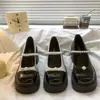 Zapatos de Cuero para Mujer Estilo Japonés Dulces y Frescos con Lazo, Versátiles de Verano 2026 Nuevos Zapatos Mary Jane de Perlas con Suela Gruesa y Tacón Alto