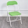 Silla plegable de altura media-alta, altura del asiento 35/40 cm, silla baja para adultos, silla para el hogar con respaldo, silla de estudio para estudiantes, asiento portátil