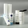 Logotipo Imprimible Personalizado Tubo Cosmético Limpiador Facial Protector Solar Material de Envoltura de Plástico PE Cubierta Elevadora Tubo Vacío