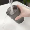 Vaso Simple para Enjuague Bucal Doméstico, Transparente, de Aspecto Elegante, Mate, Vaso Creativo de Plástico para Cepillo de Dientes para Parejas