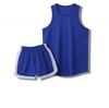 Lote direto de fábrica 2024 Novo uniforme de basquete americano de pescoço redondo uniforme de treinamento de competição de basquete impresso para homens