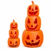Novo produto transfronteiriço: Decoração de Abóbora Empilhável - Decoração de lanterna de abóbora empilhável para Halloween