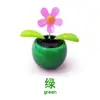 Venta al por mayor transfronteriza Creativo Energía Inteligente Inducción Oscilante Girasol Sacudiendo la Cabeza Flor de Manzano Decoraciones Interiores de Coche Adornos para Coche