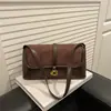 Bolso Casual de Moda Estilo Coreano, Bolso Pequeño Cuadrado para Hombro Estilo Viajero de Negocios para Mujer, Color Sólido Texturizado, Bolso Cruzado Elegante y Artístico