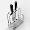 Suporte para Facas de Aço Inoxidável 304 Rack para Tábua de Corte Rack de Armazenamento de Cozinha Utensílios Tábua de Corte Tábua de Cortar Rack de Armazenamento Bloco de Facas Suporte para Facas