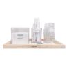 Caja de almacenamiento para herramientas de manicura estilo ruso simple organizador de escritorio portalápices pluma de fototerapia tira de lijado tijeras para cutícula manicura profesional