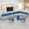 Clínica Oral y Dental Salón Minimalista Moderno Sala de Reuniones Institución de Capacitación Área de Espera Mesa de Centro Sofá Combinado