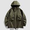 Chaqueta para Exterior Estilo Primavera y Otoño 2024 para Hombre y Mujer, Chaqueta con Capucha, Chaqueta Funcional de Montaña para Alpinismo, Cortavientos e Impermeable