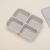 Caja de Suplementos Alimenticios de Silicona Productos Se Pueden Cocinar al Vapor Bandeja de Hielo Especial Caja Congeladora con Hielo Silicona