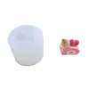 Juguete de Comida Helado Creativo de Fresa y Melón de Verano Decoración DIY Accesorios para Colgar Molde de Silicona para Coche