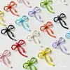Serie de Caramelos Coloridos Lindos Mariposa de Cinta Combinada con Colgante de Oro Pulsera de Joyería Hecha a Mano DIY Accesorios para Pulsera y Collar