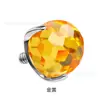 Pendientes de Bola de Zirconio de Tres Garras de Aleación de Titanio F136, Piercings para la Lengua, Piercings para los Labios de Titanio, Piercings para el Cartílago de la Oreja, Joyería para Piercings