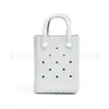 Bolso de Playa Perforado de Eva, Bolso Coreano de Nicho, Accesorios DIY, Neceser, Bolso de Mano Mini Portátil