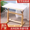 Mesa de Quebra-Cabeça de Madeira Transfronteiriça Cavalete para Esboços ao Ar Livre Mesa de Pintura Artística Mesa de Desenho Elevatória Suporte de Prancheta Ajustável