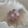 Pinza para el Cabello con Flor Fresca Tridimensional, Dulce y Linda Pinza de Tiburón de Acetato de Tamaño Mediano, Accesorios para el Cabello, Nuevo Estilo