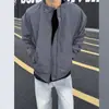 Chaqueta de trabajo corta nueva transfronteriza para hombre, otoño, funcional, tres pruebas, cuello alto, cortavientos, hombro normal, marca americana de tendencia