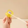 Clip para Almacenamiento de Cepillo de Dientes, Tapa Protectora de Almacenamiento para Cepillo de Dientes de Viaje, Caja de Plástico Portátil para Cepillo de Dientes para Exterior, Cubierta para Cabezal de Cepillo de Dientes
