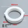 Set de Abertura para Tubería de Gas y Desagüe de Gabinete de Plástico Blanco de una y Doble Cara Anillo de Drenaje para Abertura de Fregadero Desagüe