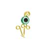 Piercing para la nariz con forma de ojo de diablo, joyería creativa, sin perforar, Amazon, nueva fuente, fábrica, venta al por mayor.