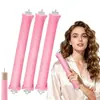 Rizador sin calor transfronterizo para mujeres, Herramienta para rizar perezosa, Estilo simple europeo y americano, Herramienta para peinar el cabello en ondas grandes para dormir, Venta al por mayor
