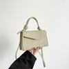 Internet celebridade moda simples personalizado bolsa pequena para mulheres 2024 primavera novo all-matching ins ombro mensageiro saco pequeno quadrado