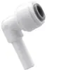 Purificador de Agua Enchufable de Codo de 2 Puntos Máquina de Agua Pura Enchufe en Forma de L Conector Rápido sin Tarjeta Dispensador de Agua para el Hogar Accesorios Universales