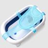 Tapete de banho ajustável e antiderrapante para bebês, ideal para sentar e deitar. Suporte para banheira infantil, tipo cama, com sistema de suspensão.