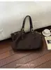Bolso de mano retro de moda transfronterizo para mujer, bolso de nuevo estilo, gran capacidad, simple, para el trabajo, debajo del brazo, alta apariencia, bandolera única, moderno