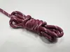 Cordão de Corda Trançada de Poliéster de 5 mm, Corda Trançada Colorida Feita à Mão, Cordão de Fechamento Paracord, Cordão para Chapéu