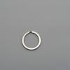 Pin Colgante Metal Chapado Llavero Llavero Anillo Plano Herrajes DIY 25/30/32mm Accesorios para Llavero