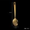 Espátula de aço inoxidável espessada utensílio de cozinha escorredor de cozinha espátula para fritar colher de sopa utensílios de cozinha pequenos utensílios de cozinha 10 peças exportação atacado