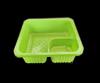 Caja de Embalaje de Plástico Desechable Multicolor Hr16513040 Bandeja para Alimentos Snack a Granel para Supermercado Bandeja para Papas Fritas Bandeja para Papas Fritas