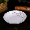 Plato de Fruta de 10 Pulgadas, Set de Platos para Uso Doméstico, Plato Hondo, Vajilla Creativa, Plato para Pescado al Vapor, Plato de Arroz de Cerámica, Plato para Sopa