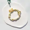 Pulsera de Cerámica Jingdezhen Nueva Pulsera de Cerámica Estilo Chino Joyería Hecha a Mano Cuerda Estilo Tíbet Puesto de Pulseras Jingdezhen
