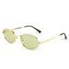 Gafas de Sol Retro de Doble Puente Transfronterizas Europeas y Americanas Montura Pequeña Gafas de Sol con Visera Gafas de Sol de Alta Gama para Hombre Gafas de Sol con Visera para Conducir para Mujer