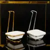 Suporte Especial para Colher de Sopa de Hotel de Luxo Suporte para Colher Masculino Suporte para Escorredor de Panela Quente Comercial Suporte para Colher de Aço Inoxidável Espessado Dourado