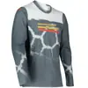 Roupas de Ciclismo Off-Road Transfronteiriças, Roupas de Downhill para Motocicleta de Manga Longa, Roupas Respiráveis de Secagem Rápida para Corrida de Mountain Bike Atacado