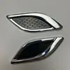 Pegatinas Decorativas para Modificación de Rejilla Lateral de Guardabarros de Coche, Pegatinas de Espejo para Decoración de Carrocería de Capó de Motor, Modelo Transfronterizo de Gama Alta