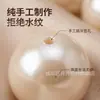 Perlas de imitación perforadas de alto brillo de 30 40 50 mm, accesorios de ropa de tamaño grande, componentes decorativos, cuentas sueltas de agujero recto al por mayor