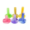 Tee de Borracha para Golfe com Padrão de Mármore, Suporte para Bola de Golfe, Acessório de Base de Impacto, Pino de Borracha Macia, 6 Tamanhos